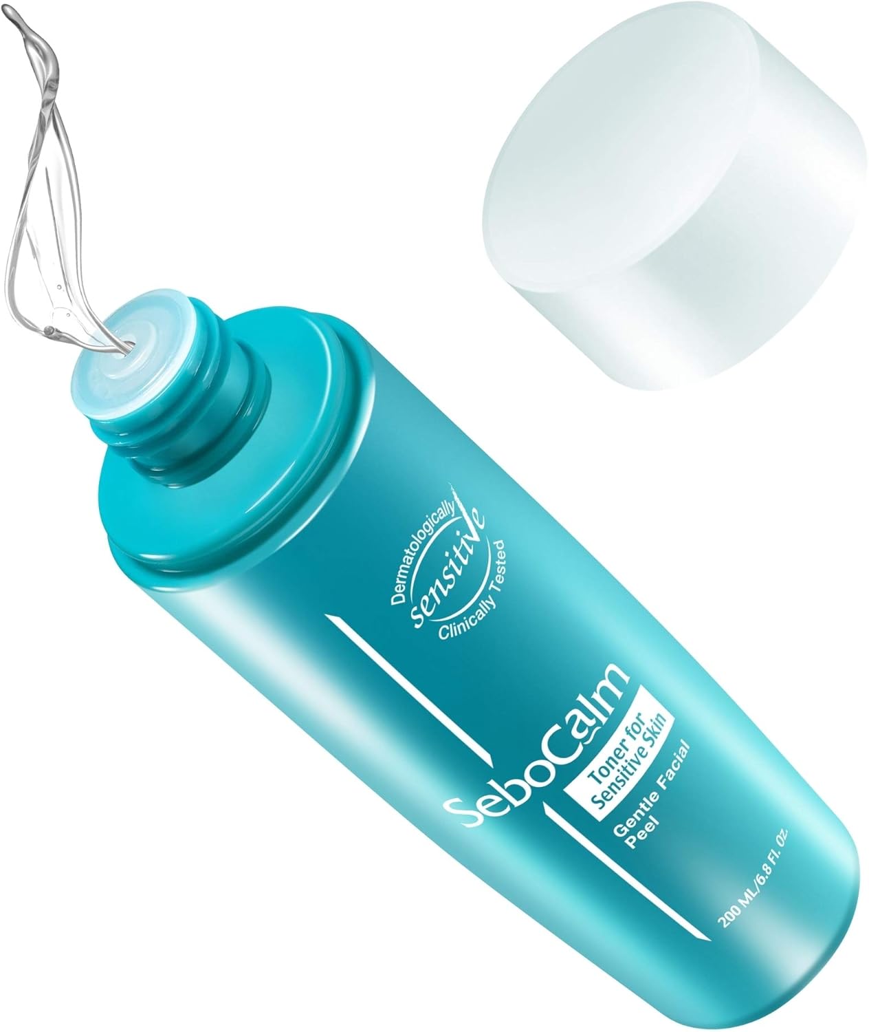 SeboCalm Pore Refining Face Toner - Vegan Hypoallergenic Alcohol Free Redness Relief Exfoliating Facial Skin Water Toner for Oily Combination or Dry Sensitive Skin : Beauty & Personal Care