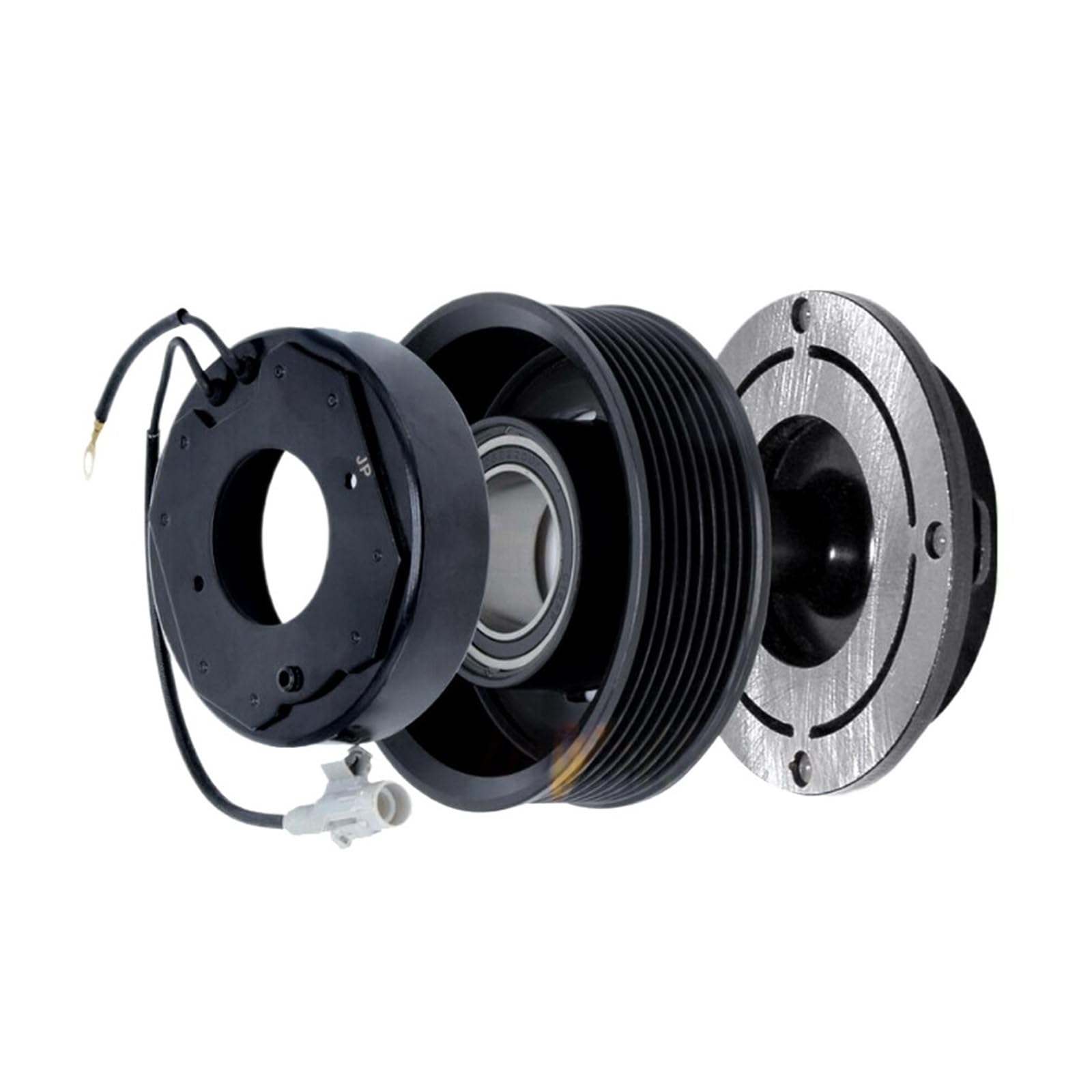 Puaywmoz Whole Clutch Ac Compressor Clutch Kit Fit For Bmw 5-Series F18 F10 F11 523I 528I 530I 3.0 64529165808 Ac Compressor Clutch Assembly Pulley Pv8 7Sbu17c(Whole Clutch)