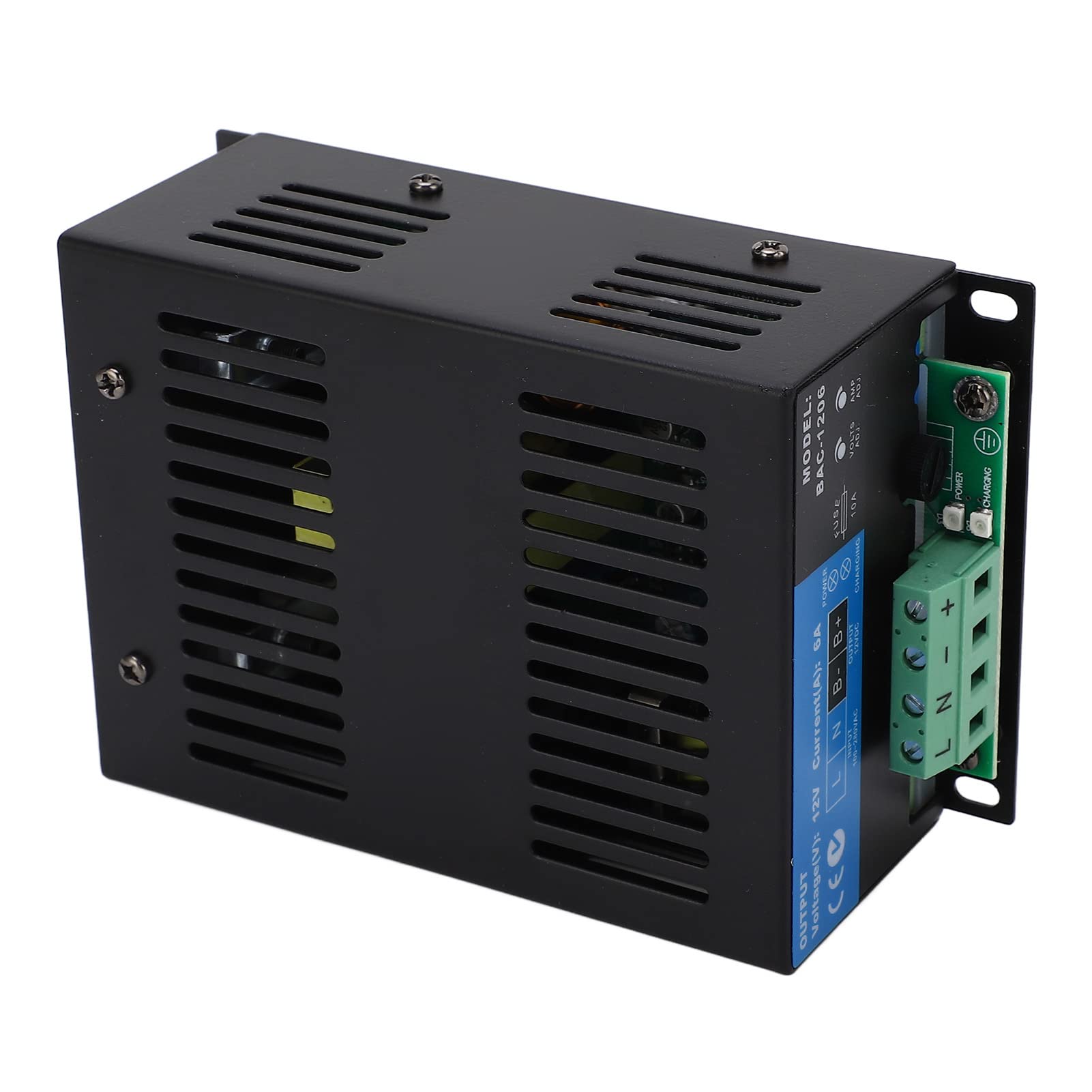 Caricatore generatore DC12V Caricabatteria intelligente a 2 fasi per generatori con tensione regolabile e display a LED