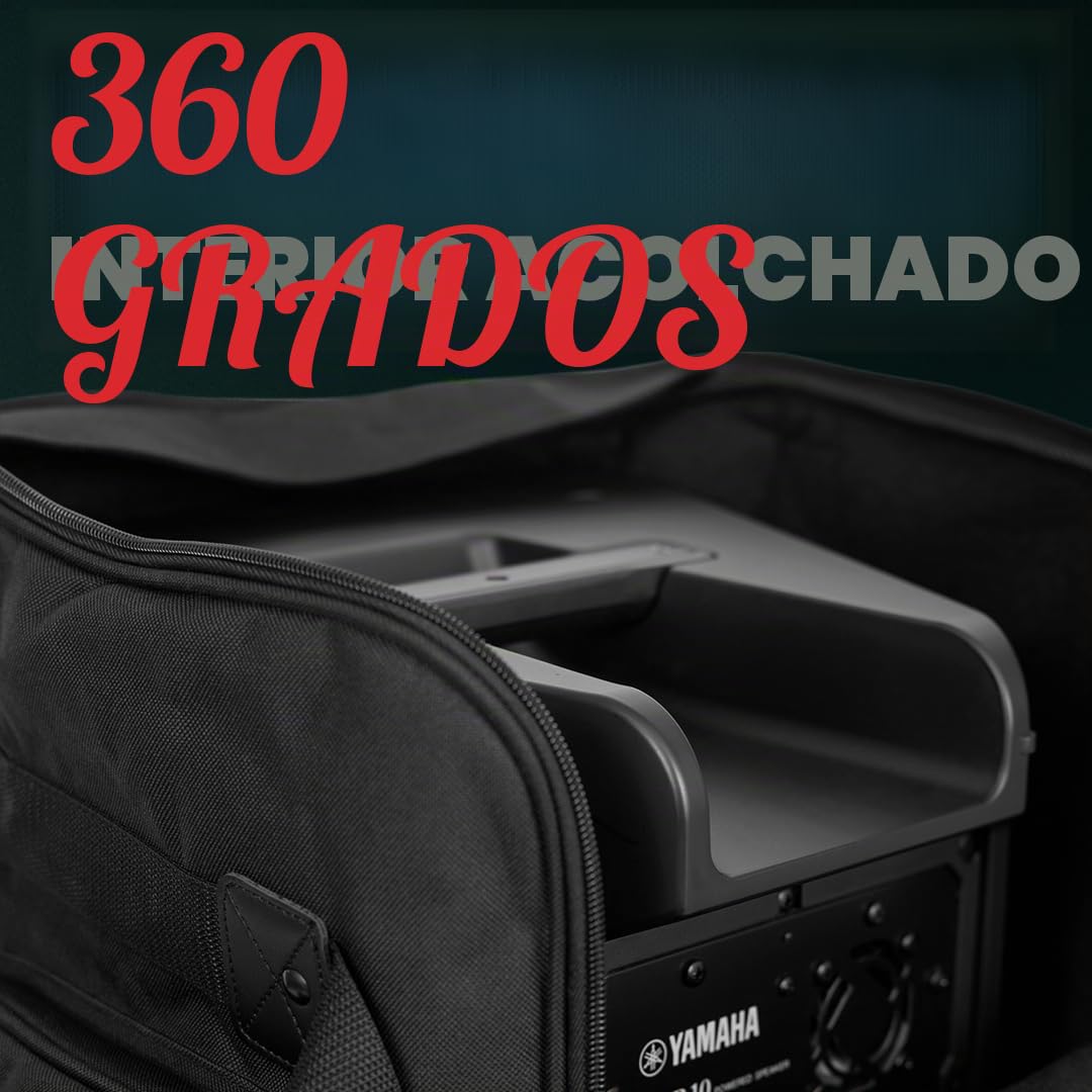 Gator Cases Bolsa de Altavoz de Alta Resistencia para Altavoces compactos de 12"; se Adapta a QSC K12, Yamaha DXR12 y más (GPA-TOTE12)