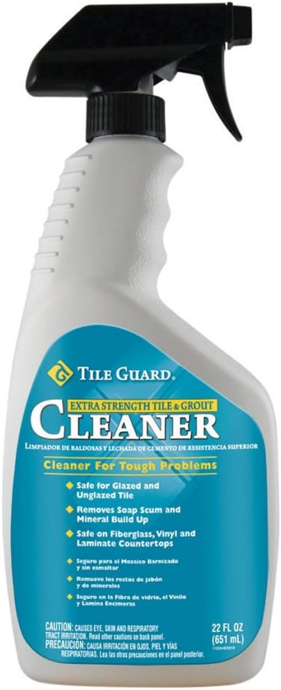 22OZ Tile&Grout Cleaner - Extra Strength Tile And Grout Cleaner - 