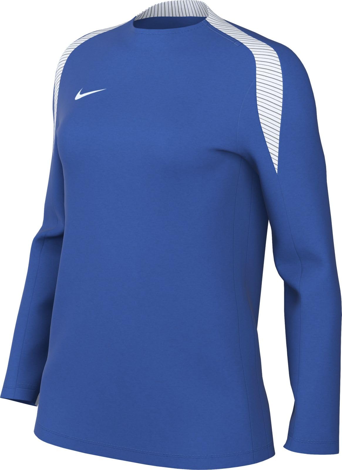 Nike FD7567-465 W NK DF STRK24 Crew TOP K Sweatshirt Women's Royal Blue/White/Royal Blue/White Size XS
