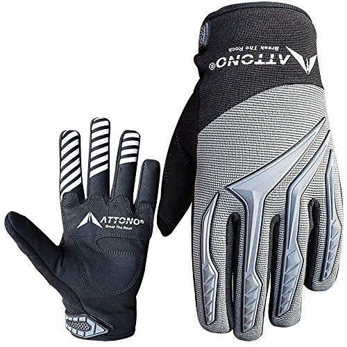 ATTONO Motocrosshandschuhe Motocross Enduro Quad Mountainbike Fahrrad BMX Handschuhe - Gr. 9/L