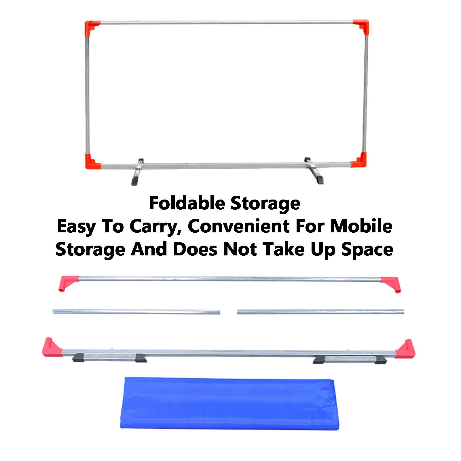 Deflettore per ping pong, divisorio portatile da ping pong, 140 cm, pieghevole, per uso interno/esterno, barriera ideale per migliorare l'esperienza di gioco