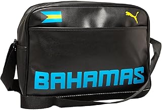 Puma - Borsa a tracolla Campus Reporter, da uomo, colore: Nero/Blu