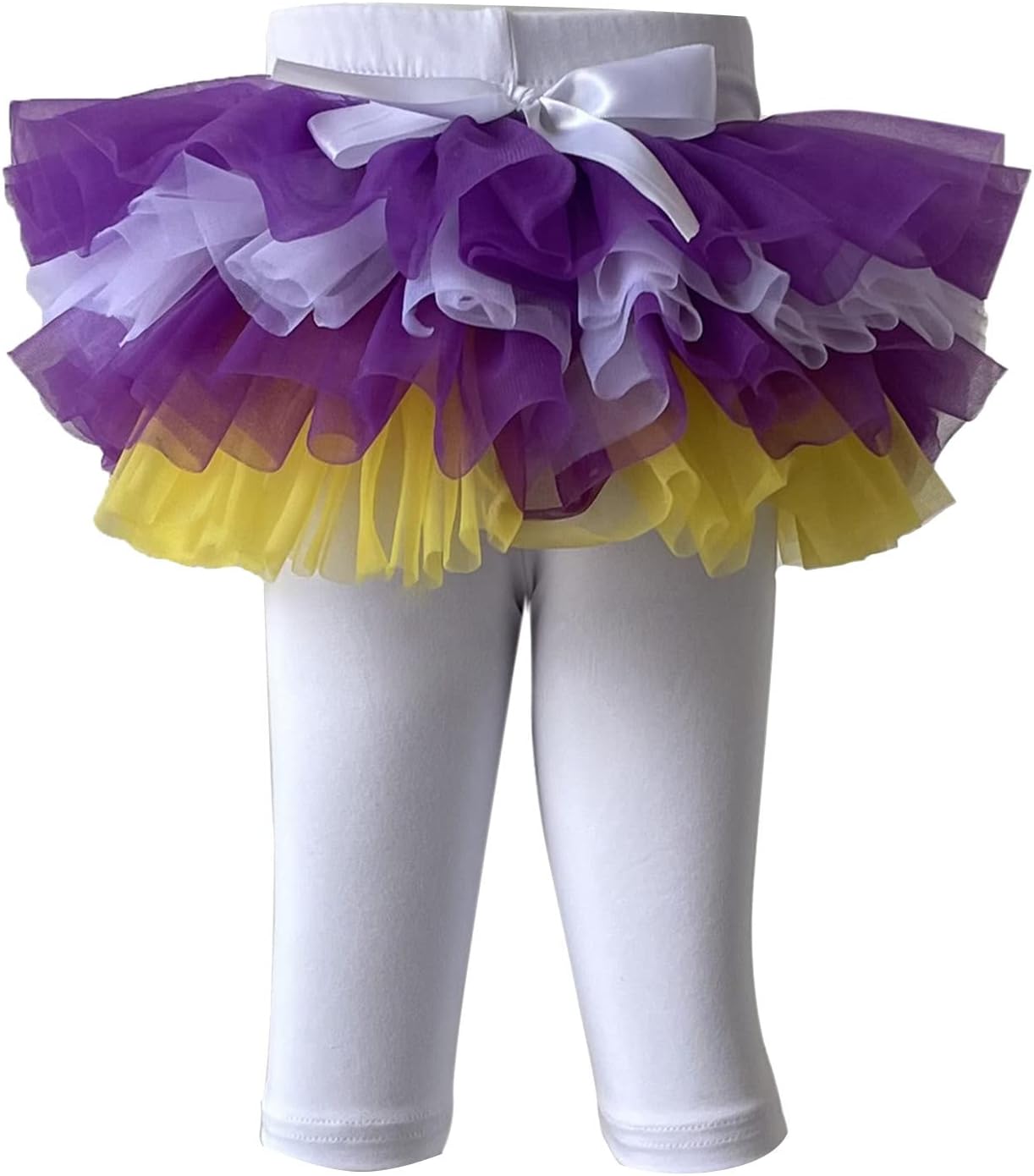 Dresses for Teens Girls Footless Leggings with Tutu Ruffle,Stretchy Cotton Pantskirt Toddler Girl Skirt Shorts