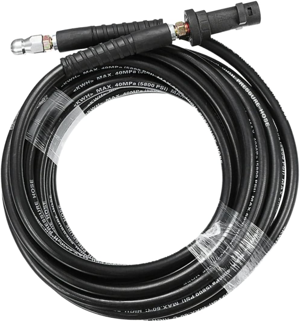 Toyvian 1Pc High Pressure Washer Hose for for Drain and Sewer Cleaning Flexible and Easy to Use Compatible with Electric Pressure Washers