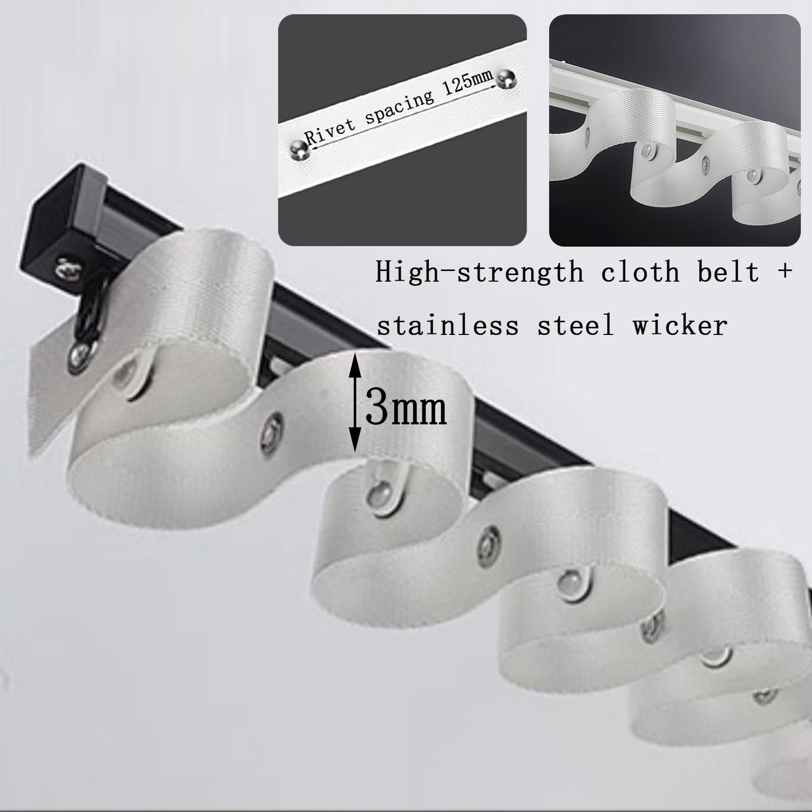 Binario Nero Da 1 Metro Per Binario Monofase - Foto 9