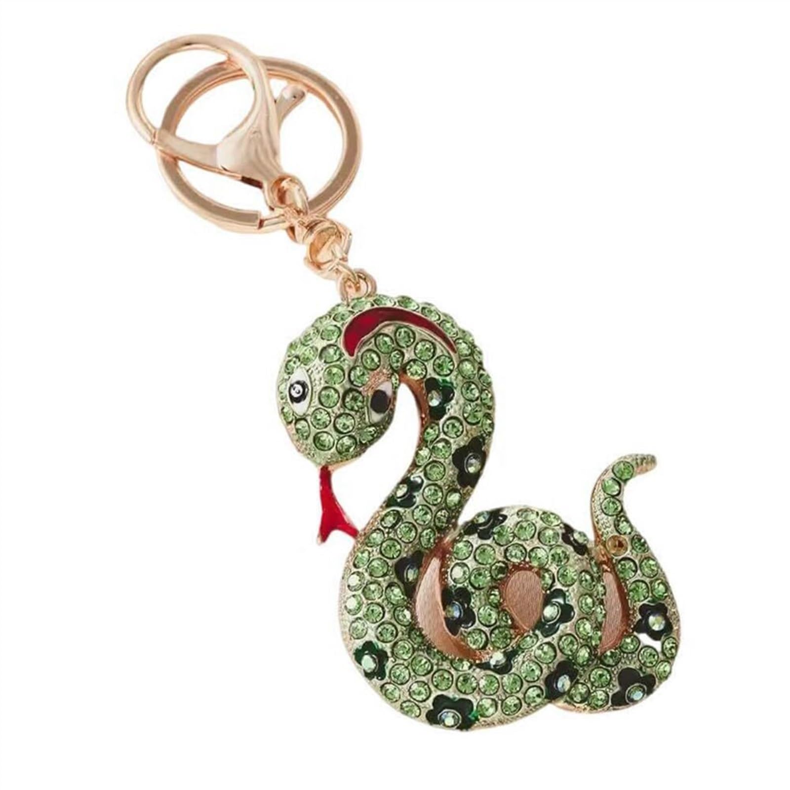 Schlüsselanhänger, Schlüsselanhänger, Kristall-Schlüsselanhänger, Strass-Schlangen-Schlüsselanhänger, Auto-Schlüsselanhänger, Taschenanhänger for Damen