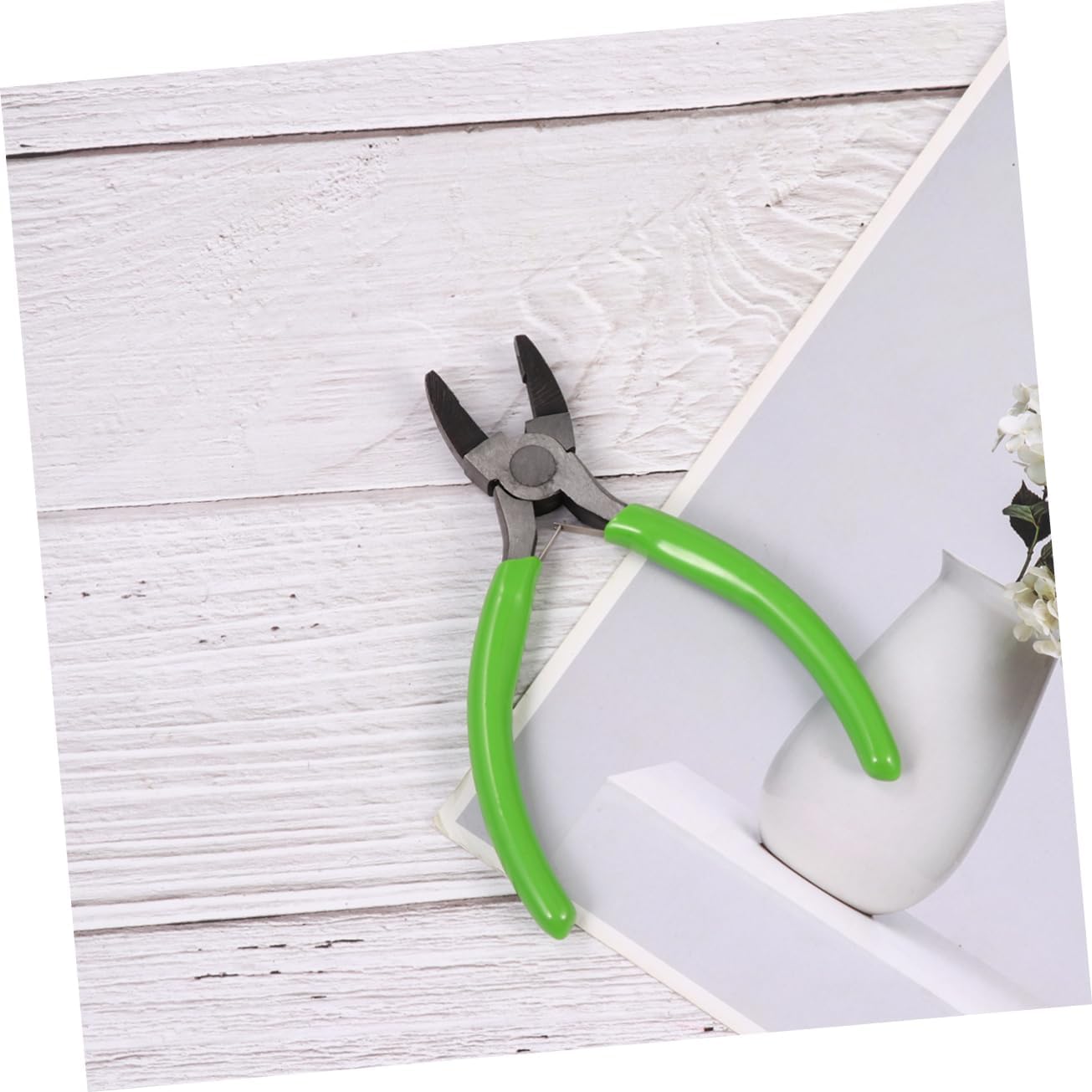 1set Manual Pliers with Plastic Handle Jewelry Making Tools for Crafts and Beading and Convenient Hand Tools for Jewelry Decoration