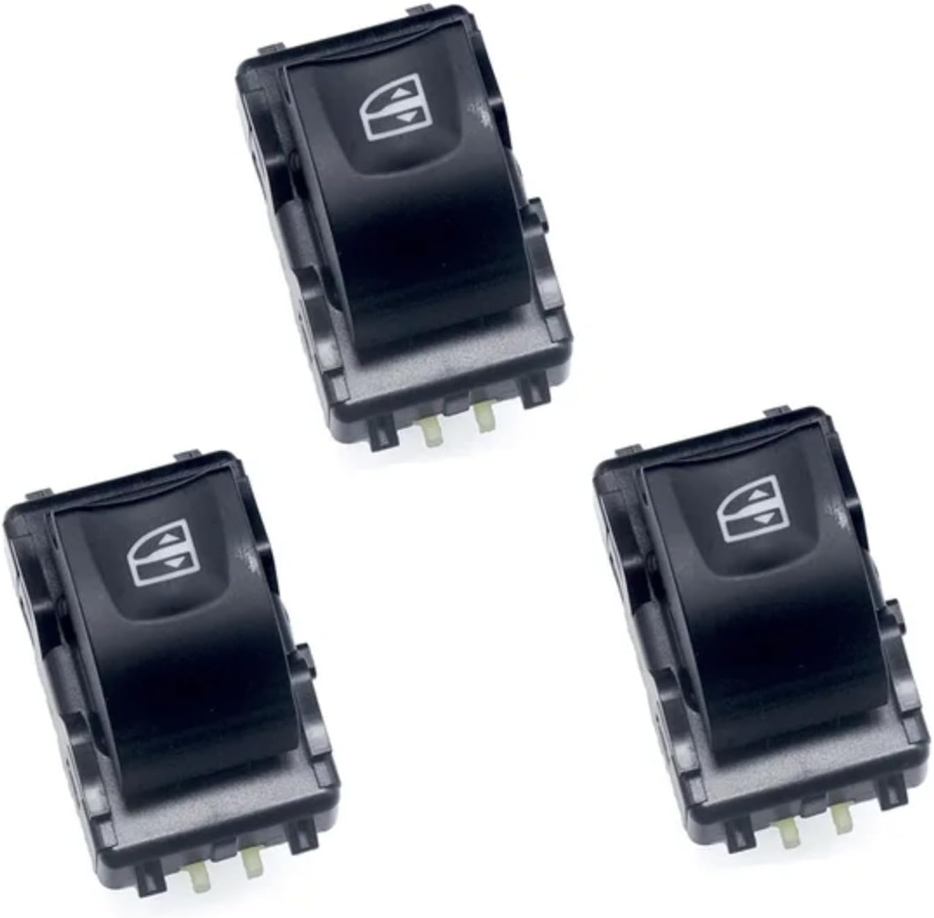 254218614R Passenger Side Power Electric Window Control Switch Button for Dacia Lodgy Renault Captur Clio Talisman 25417475R(3pcs)