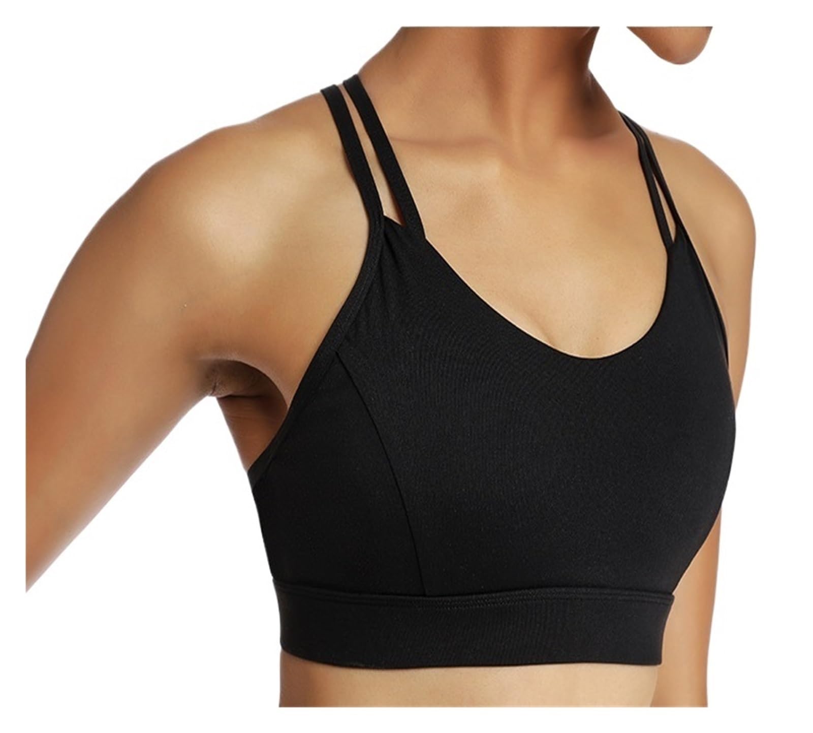 Reggiseni Donna Reggiseni Reggiseno Sportivo A Canotta Da Donna Reggiseno Yoga Con Supporto Incrociato For La Schiena Con Coppe Rimovibili Palestra Donna Reggiseni da Donna