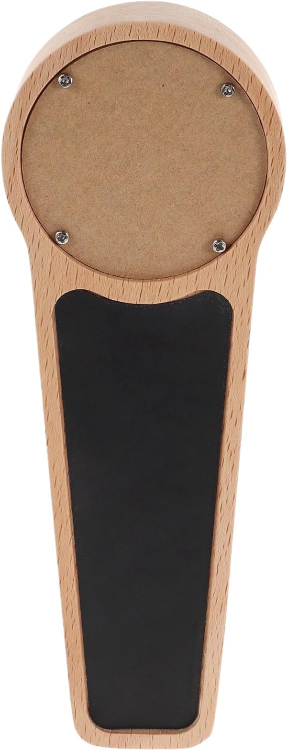 YARNOW Wooden Keg Tap Handle Chalkboard Beer Faucet Replacement 3/8" Thread Rustic Bar Beer Handle for Homebrew Brewery Cooler Accessories