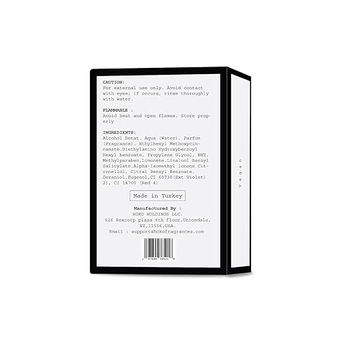 Miniatura 3 de HOKO Untamed No. 5  Inspirado en la colonia Sauvage para hombres  Larga duración, vegano, sin parabenos, sin ftalatos  Extrait De Parfum - 1.7 onzas