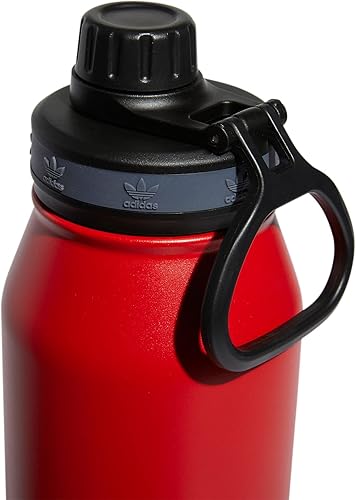 Miniatura 3 de adidas Originals Botella de agua de metal de 1 litro (32 onzas), calientefría, de doble pared, aislada, acero inoxidable 188