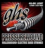 GHS STRINGS L7200 PRESSUREWOUND 4-STRING BASS SET - STANDARD LONG SCALE - LIGHT GAUGE 40-96