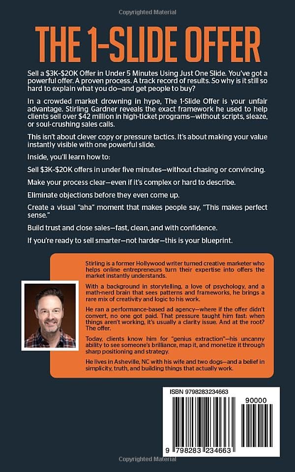 The 1-Slide Offer: How to Sell High Ticket Offers in Under 5 Minutes with Integrity and Ease - Image 2