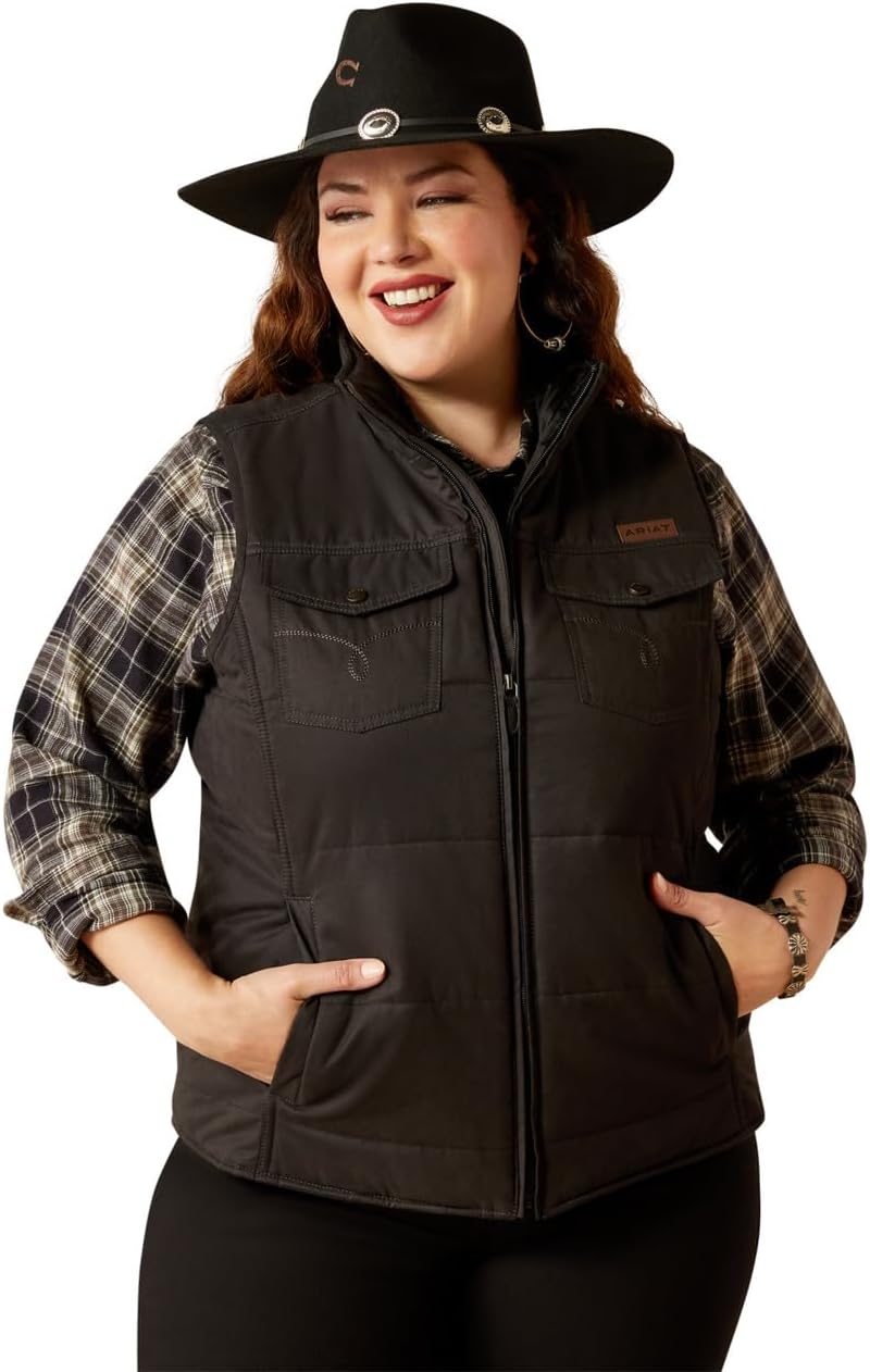 ARIAT Women's Grizzly Quilted Vest
