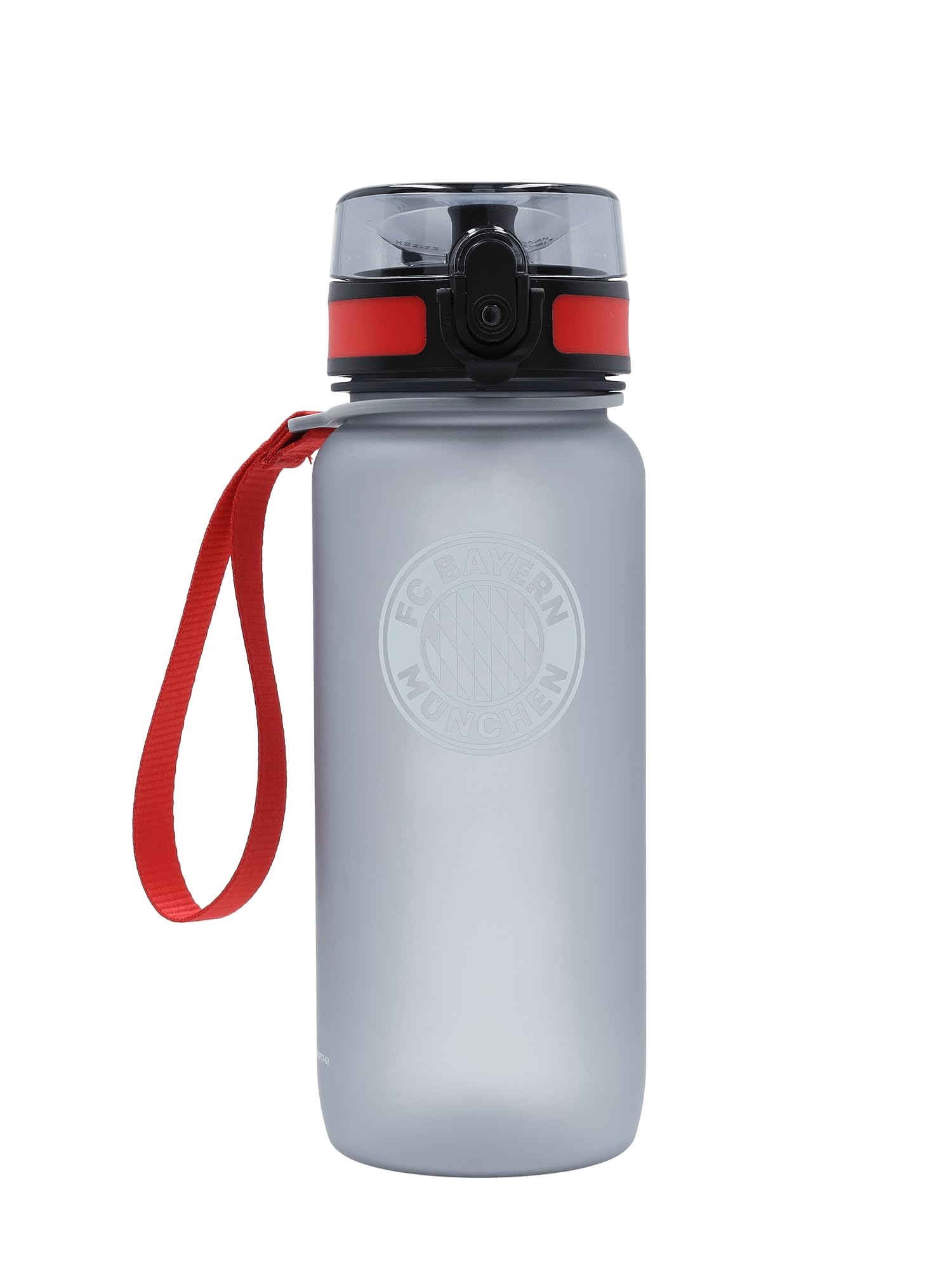 FC Bayern München Drinking Bottle, Grey, 0.65 L