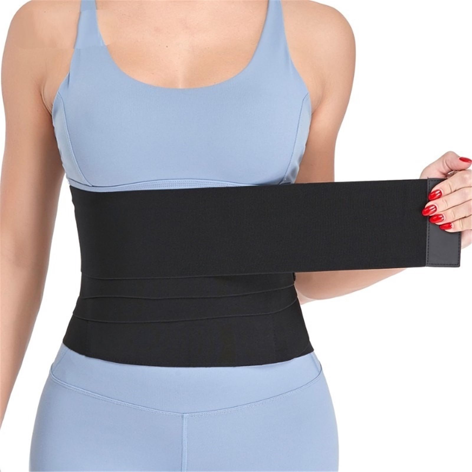 Faja moldeadora adelgazante for mujer, faja moldeadora de cintura, faja de control de abdomen, faja de recuperación posparto, faja reductora, bandas elásticas de 3 a 6 m Faja Postparto(6 meters)