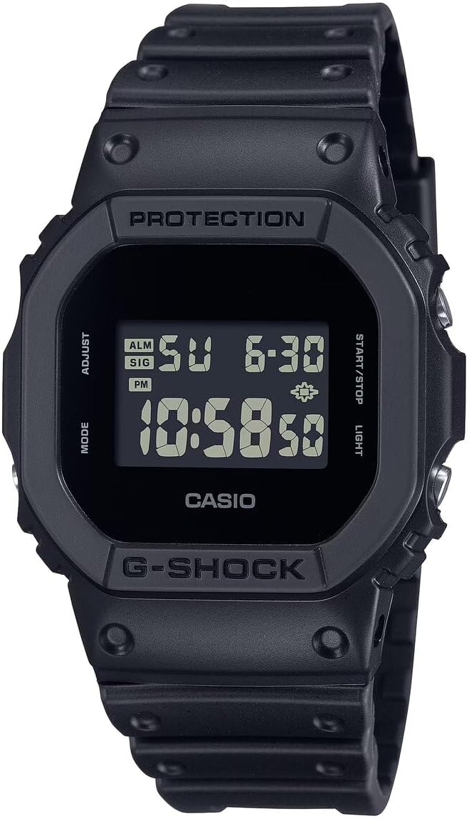 Relógio de Pulso Masculino Casio G-Shock Digital Light LED DW5600UBB1DR