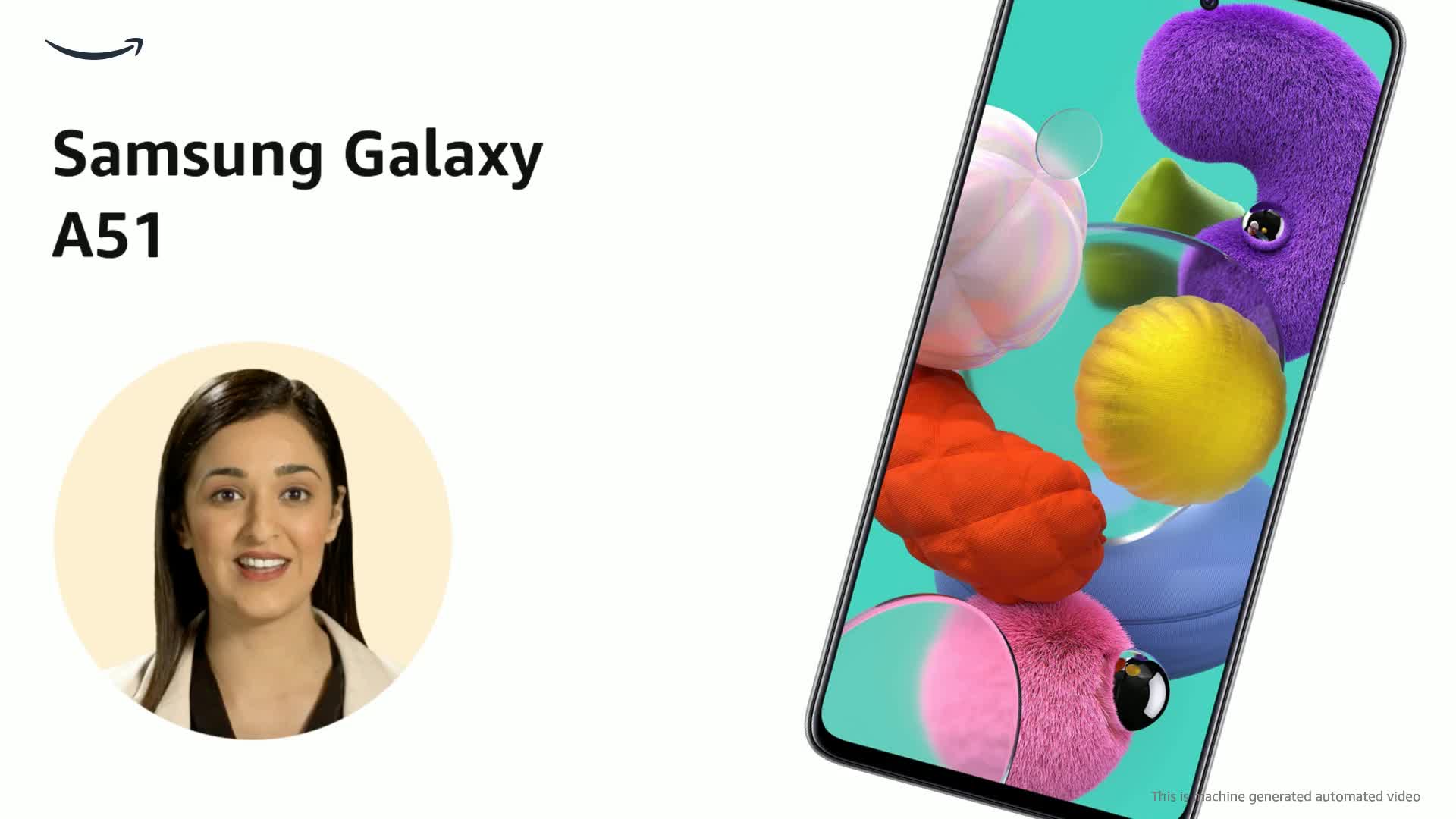 Samsung Galaxy A51 (White, 8GB RAM, 128GB Storage) with No Cost