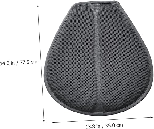 Miniatura 2 de VICASKY Cojín de asiento de motocicleta transpirable y resistente para aventuras al aire libre