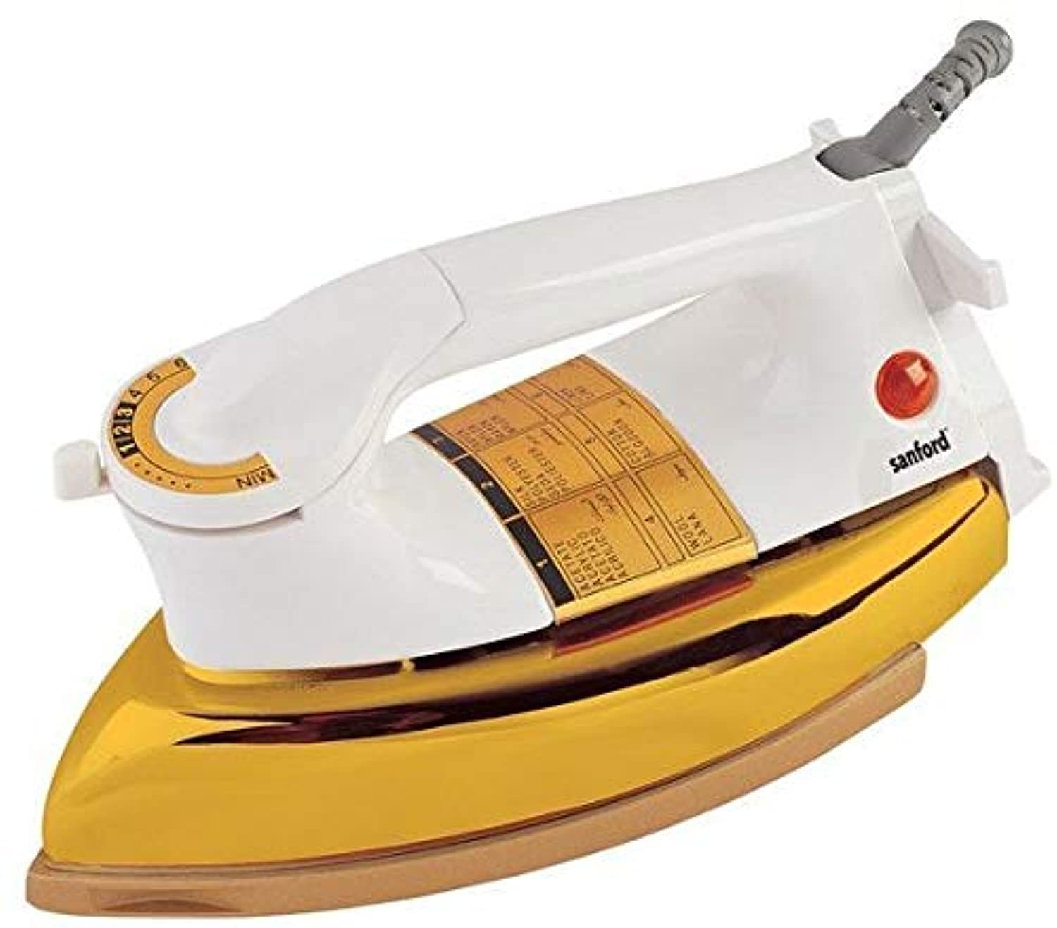 Sanford Heavy Duty Steam Iron Sf21di White And Gold