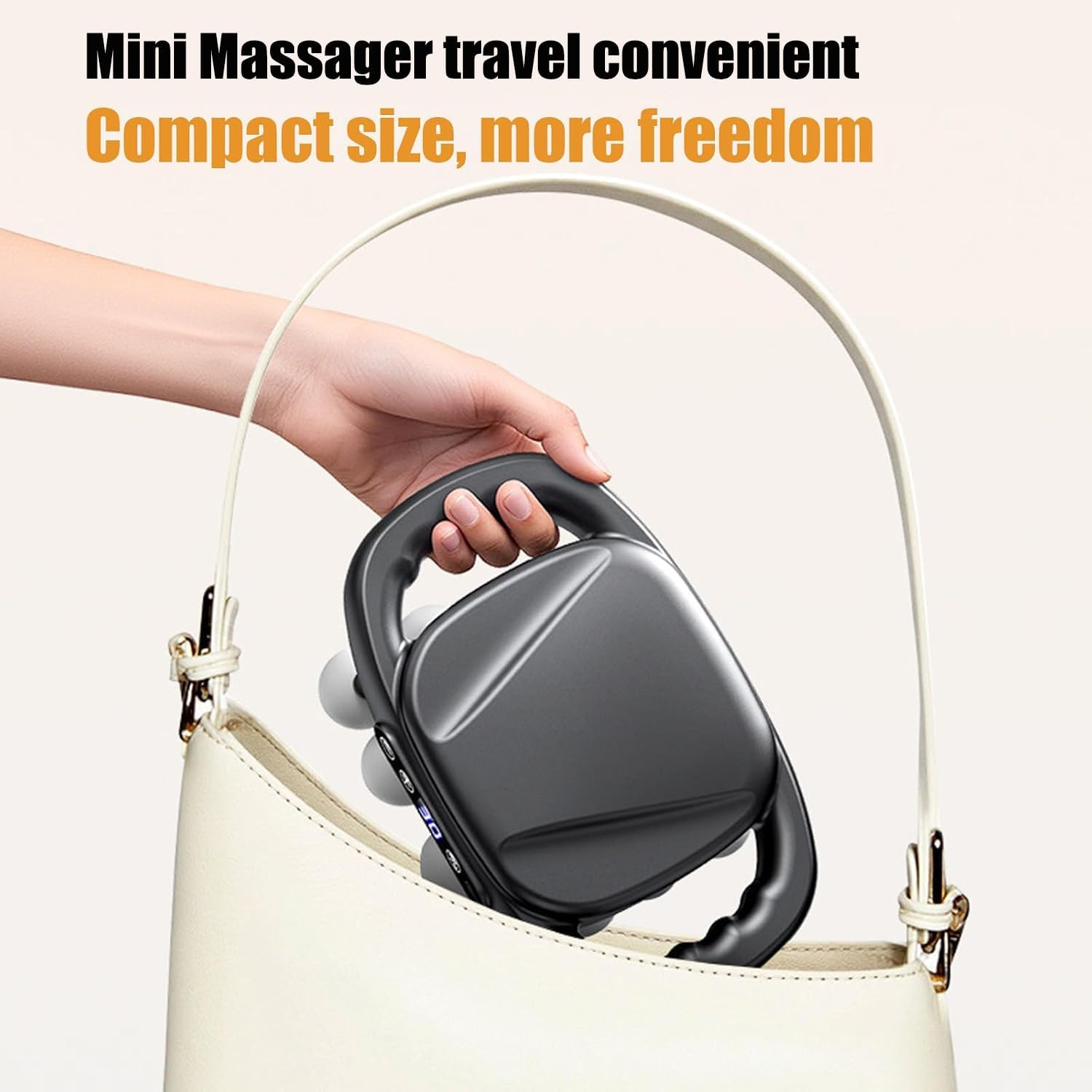 16 Head Massage Gun Deep Tissue - Handheld Percussion Muscle Massager with 16 Massage Heads, High Power Quiet Muscle Massage Gun Portable for Back, Neck, Shoulder, Legs - Image 2
