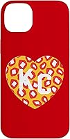 Vista 15 de KC Heart Red/Yellow Animal Print Kansas City Hearts Kc Heart Case for iPhone 16