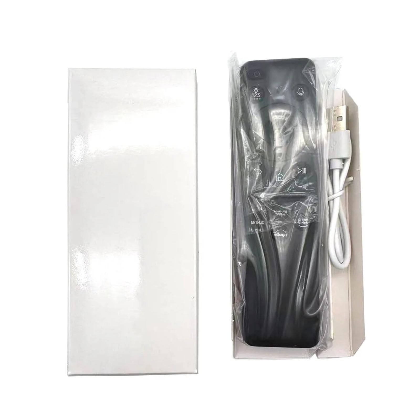 Télécommande Vocale Solaire BN59-01455A/P TM2360E, Compatible avec Samsung 2024 Smart TV, for Neo QLED Série Q60 Q70 Q80 QN85 QN90