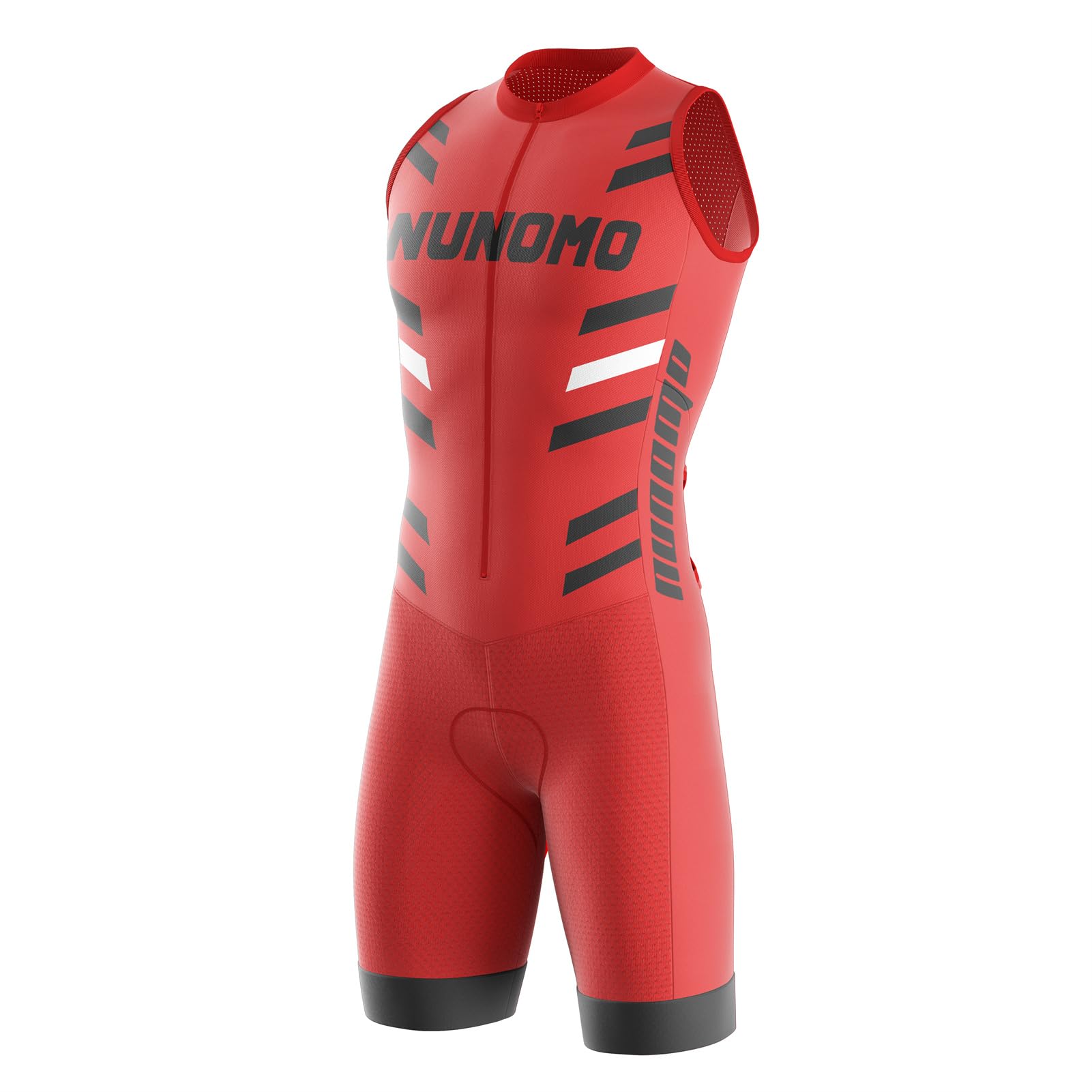 Combinaison de Triathlon pour Homme –Combinaison de Cyclisme pour Homme Léger sans Manches pour la Natation, Le Cyclisme, la Course à Pied – Séchage Rapide serré