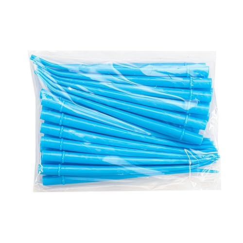 Miniatura 34 de JMU 100 puntas de aspirador quirúrgico dental de 1/8 pulgadas, puntas de succión desechables blancas, 4 bolsas de 25