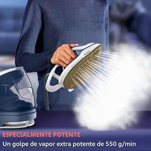 Miniatura 4 de Tefal Gv9225 Pro Express Protect - Estación De Planchado A Vapor Presión De Vapor De 7,6 Bares, Caudal De Vapor Variable: 140 G Min, Golpe De Vapor: 550 G Min, Colector Antical, Función De Vapor