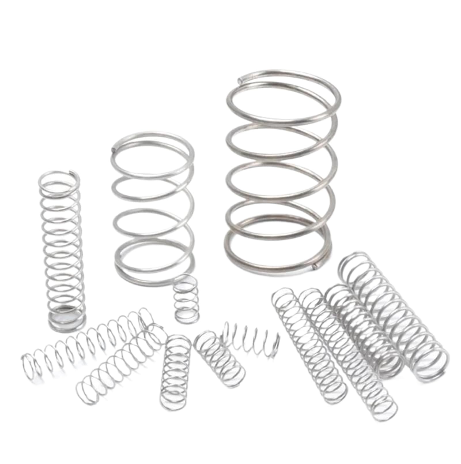 PATIKIL Molla A Compressione, 0.3mm Dia Filo X 2mm OD X 10mm L - Foto 3