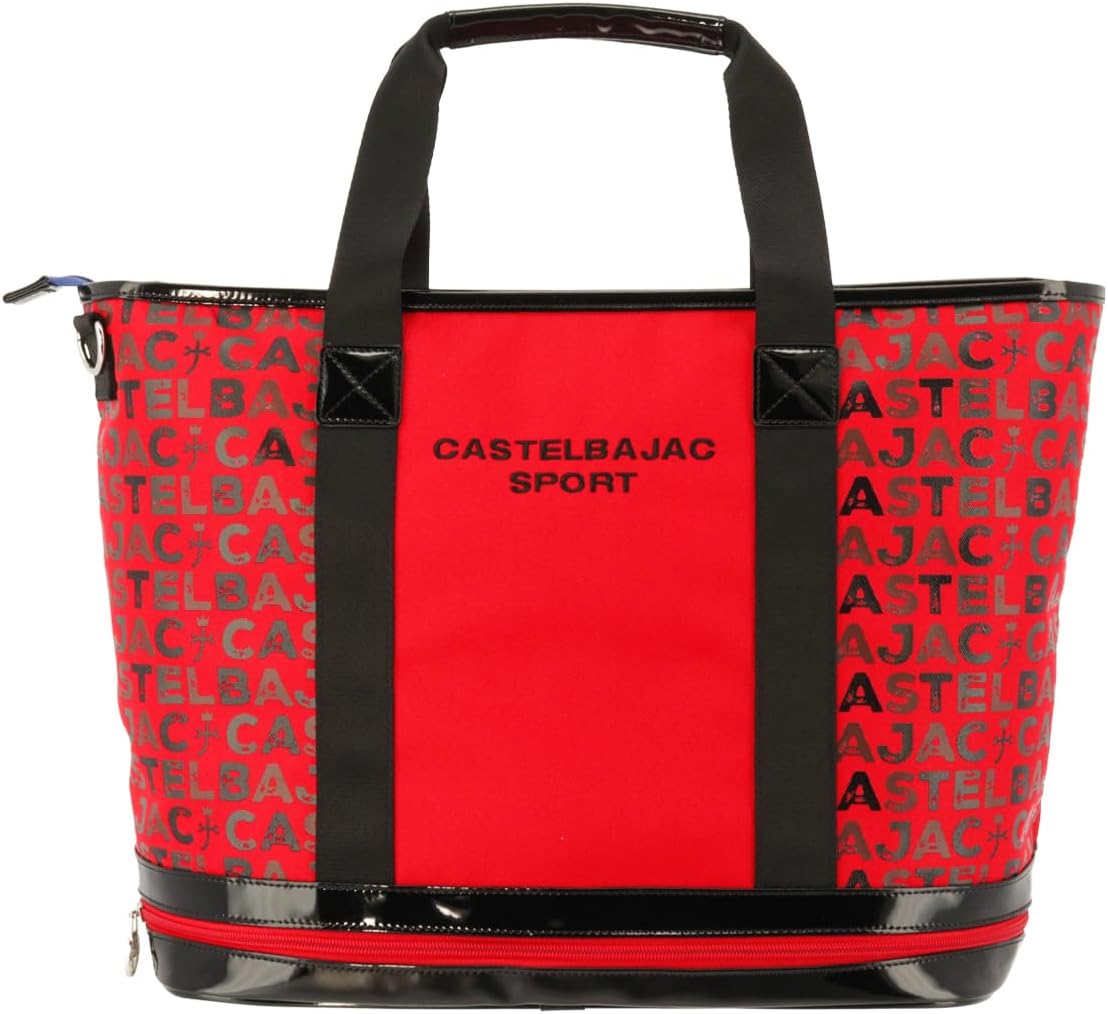 カステルバジャック　カラフルストライプ ゴルフボストンバッグ カステルバジャック カラフルストライプ ゴルフボストンバッグ