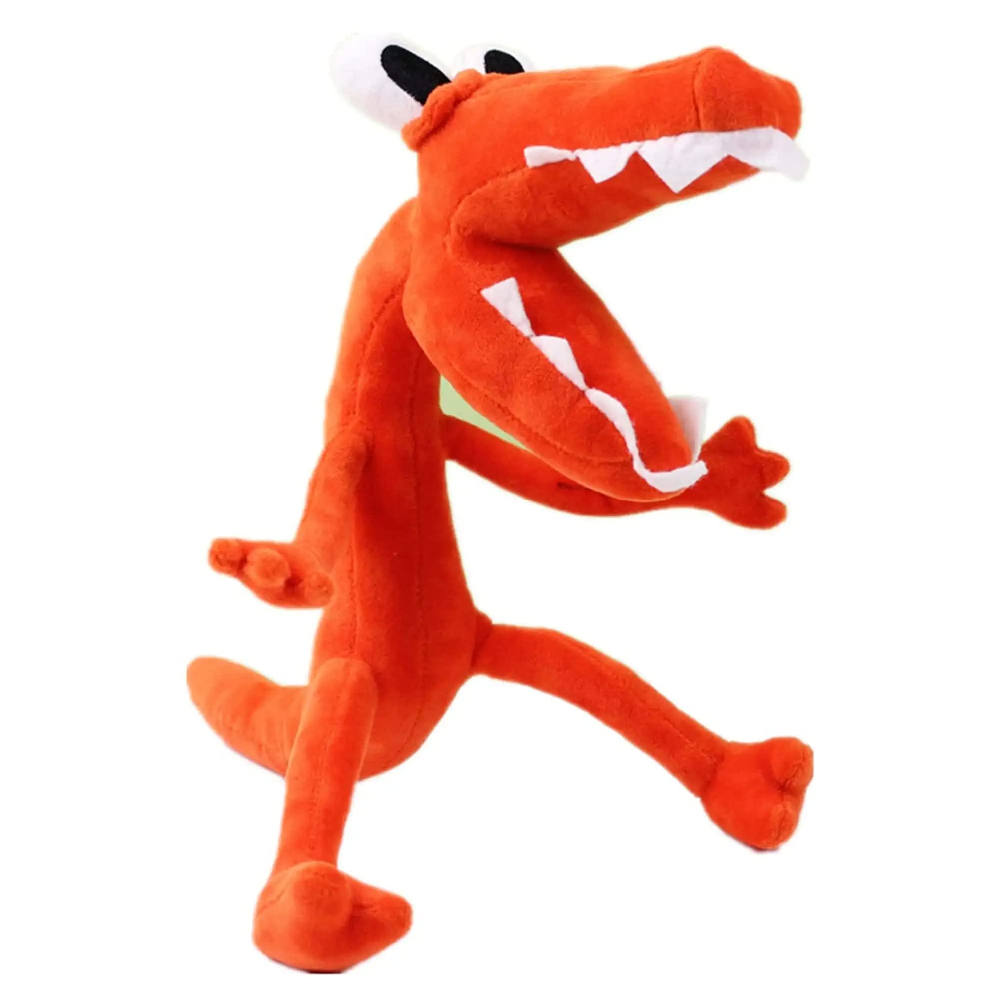 Rainbow Plush Toy Cartoon Game Character Doll Kawaii Blue Monster Soft Stuffed Dolls Fans Gift (Orange Rainbow Friends)