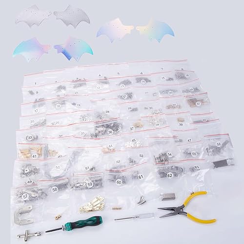 Miniatura 7 de LOCHE Kit de modelo de rompecabezas de metal 3D, kit de dragón mecánico steampunk de metal 3D, rompecabezas 3D, rompecabezas láser 3D, ensamblaje de