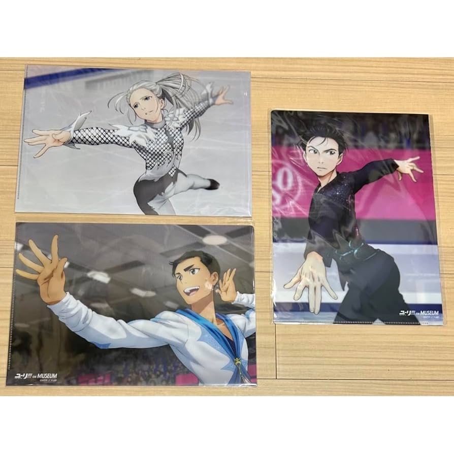 ユーリ!!! on ICE ユーリ!!! on MUSEUM クリアファイル ユーリ!!! on ICE museum クリアファイル ヴィクトル 勇利