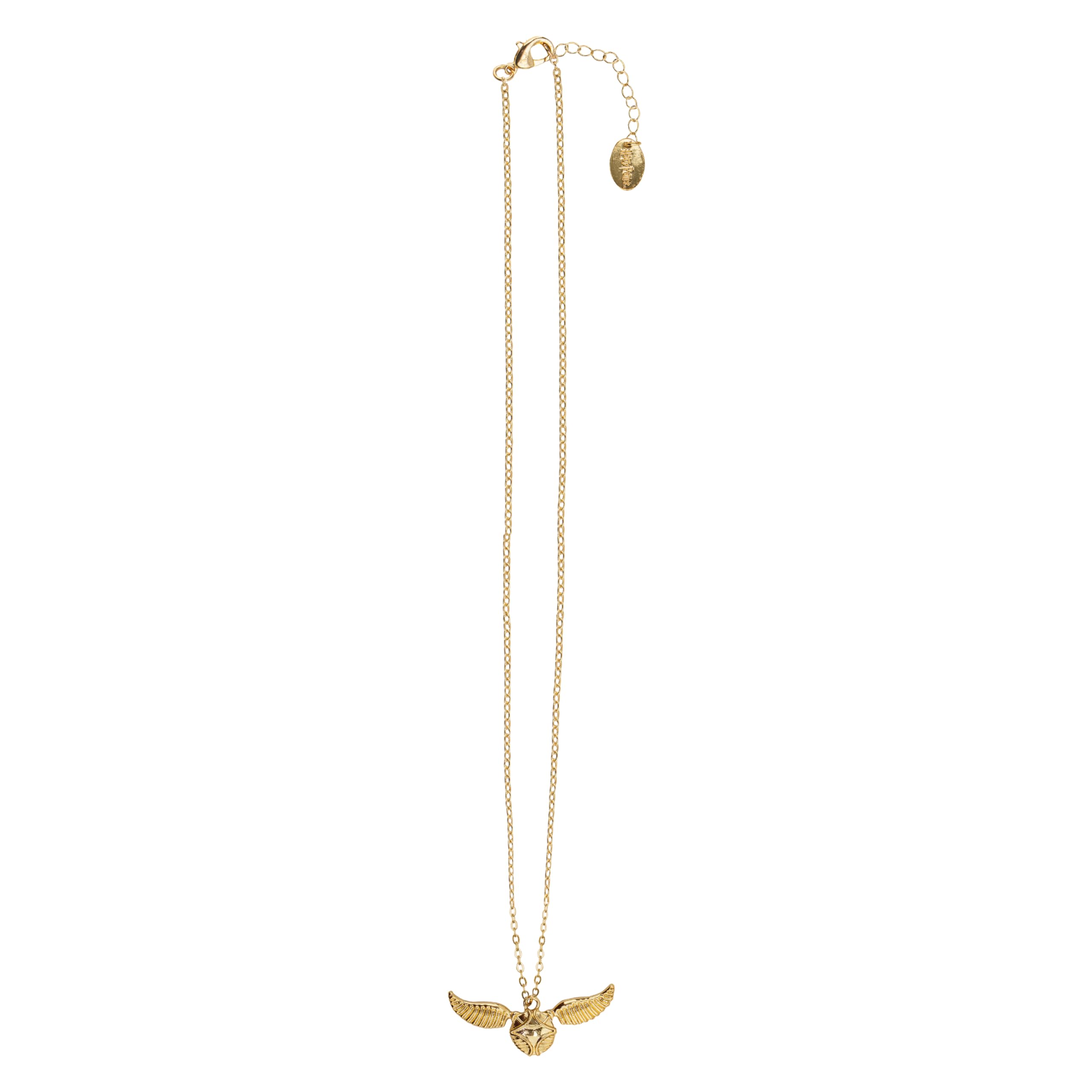 Cinereplicas Harry Potter Golden Snitch Necklace 56 cm Official Licence, Acier inoxydable Zinc alloy