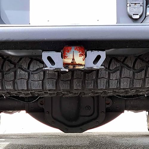 Vista 90 de Funda cuadrada segura para enganche de remolque de 2 pulgadas, Jesus is the Foundation of My Life Faith - Cubierta de enganche trasero para Bible