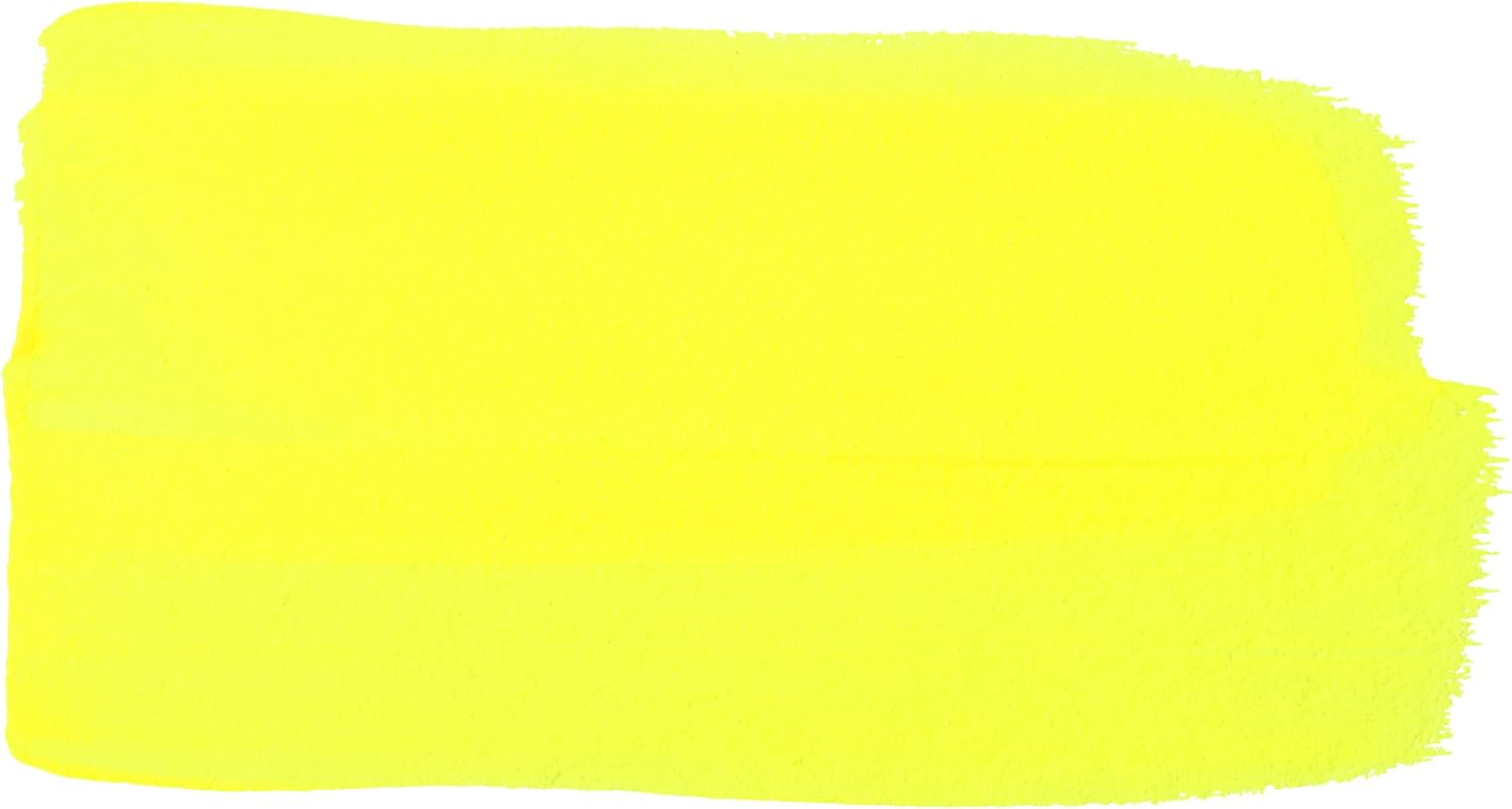 Liquitex Professional Acrylic Gouache, 2-oz (59ml) Bottle, Fluorescent Yellow