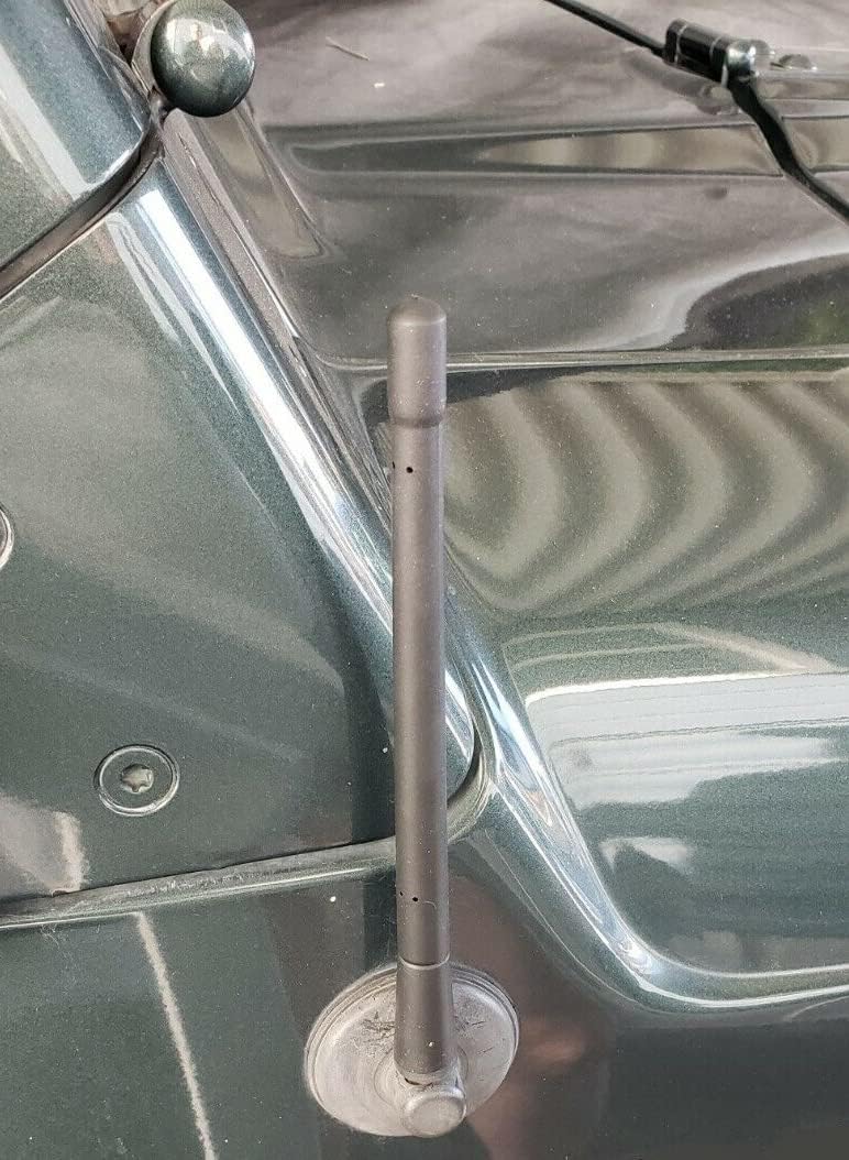 Car Antenna Made for Jeep Wrangler YJ TJ 1987-2006 – 7 Inch Antenna Mast - Stubby Car Antenna Replacement – Improves AM FM Reception
