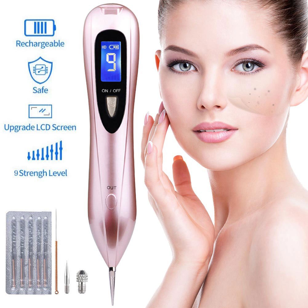 Buy Bulary Mole Removal Pen Skin Tag Remover Spot Eraser with 9