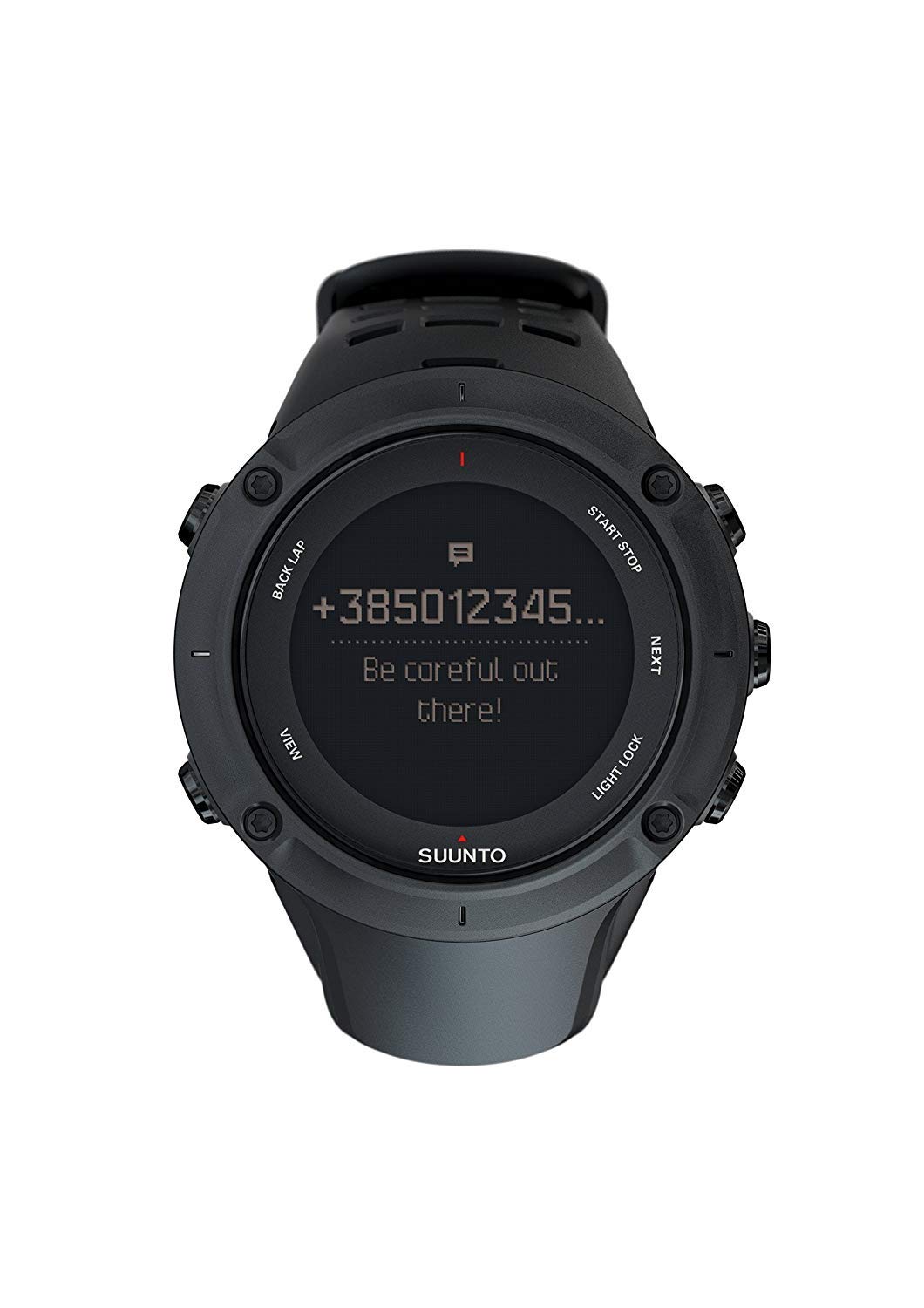 Suunto Ambit3 Peak mit Brustgurt, Schwarz, SS020674000
