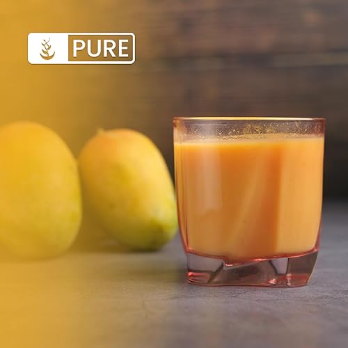 Miniatura 4 de Ingredientes originales puros, mango en polvo hecho de mangos reales, mezcla de bebidas y batidos, sin transgénicos