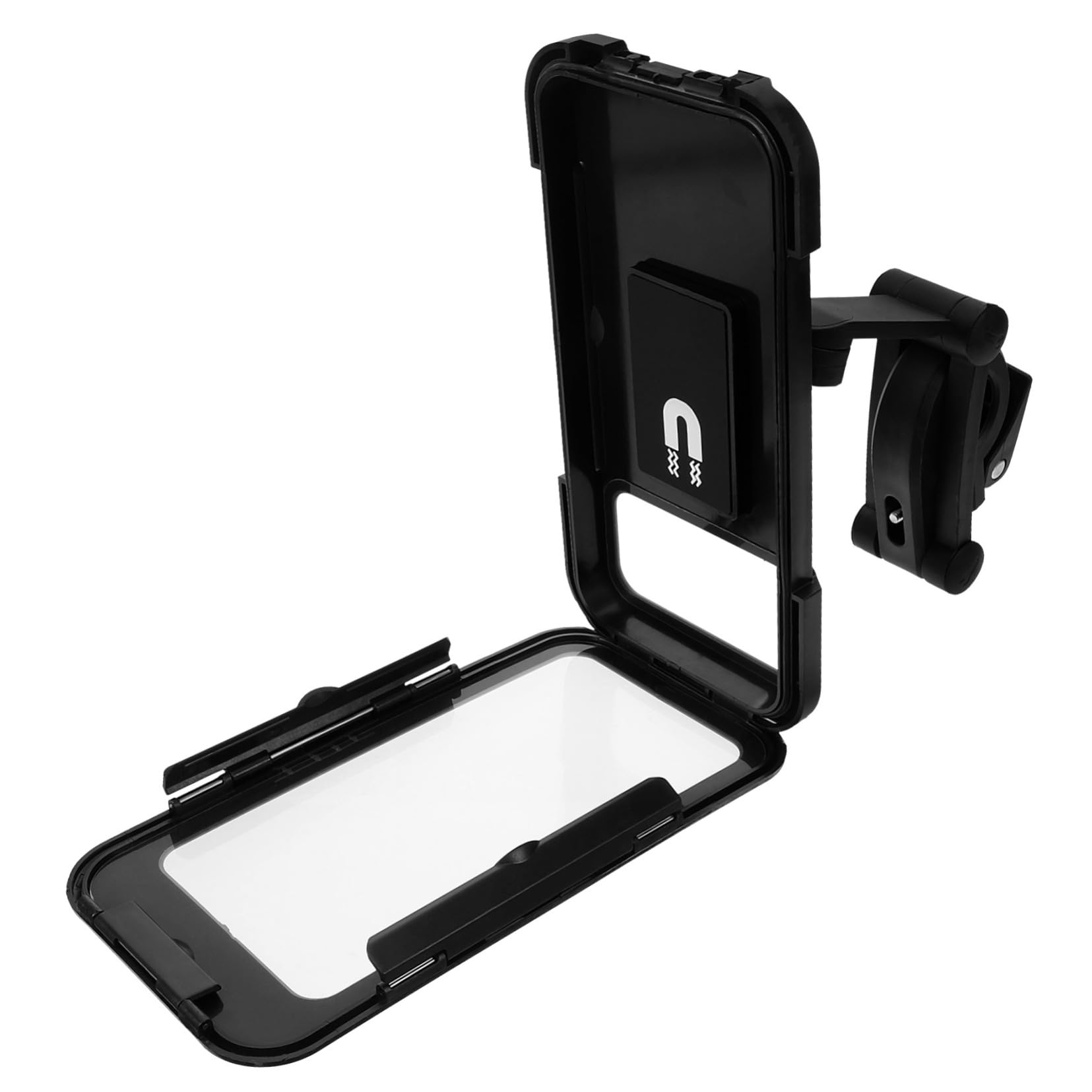 HOMSFOU 5pezzi Supporto Per Smartphone Per e Bici Regolabile Gradi Supporto Magnetico Per Navigazione e Outdoor Compatibile Con Telefono Bici e Scooter