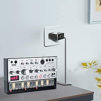 KORG volca bass ACアダプタ付き Korg Volca Bass Analog Bass Machine POWER & CABLE RIG