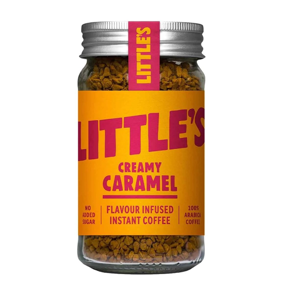 Little's Creamy Caramel Flavour Infused Instant Coffee, 50g