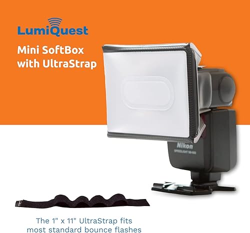 Miniatura 2 de LumiQuest Mini Softbox LQ LQ-108 con correa Negro